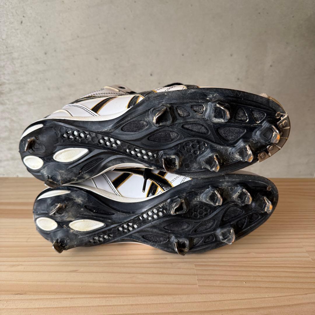 野球　アシックス　スパイク P革