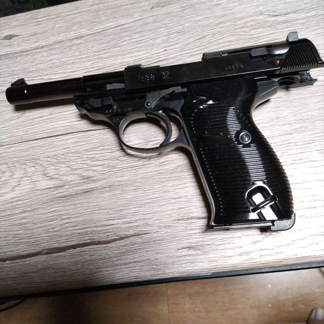 マルゼンワルサーｐ38ガスガンAC40ブラックメタル