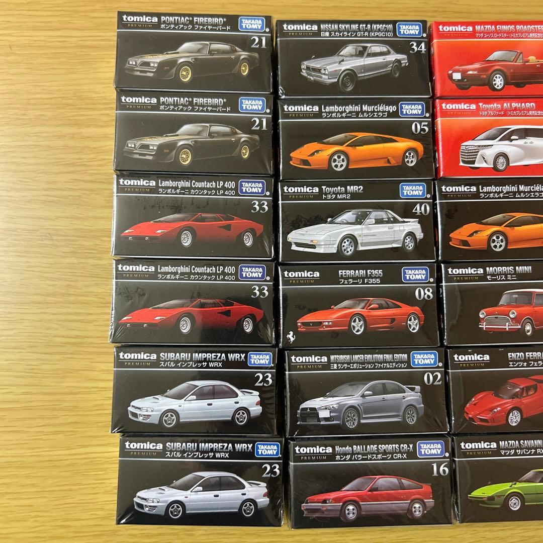 訳あり！トミカプレミアム24台まとめ売り！