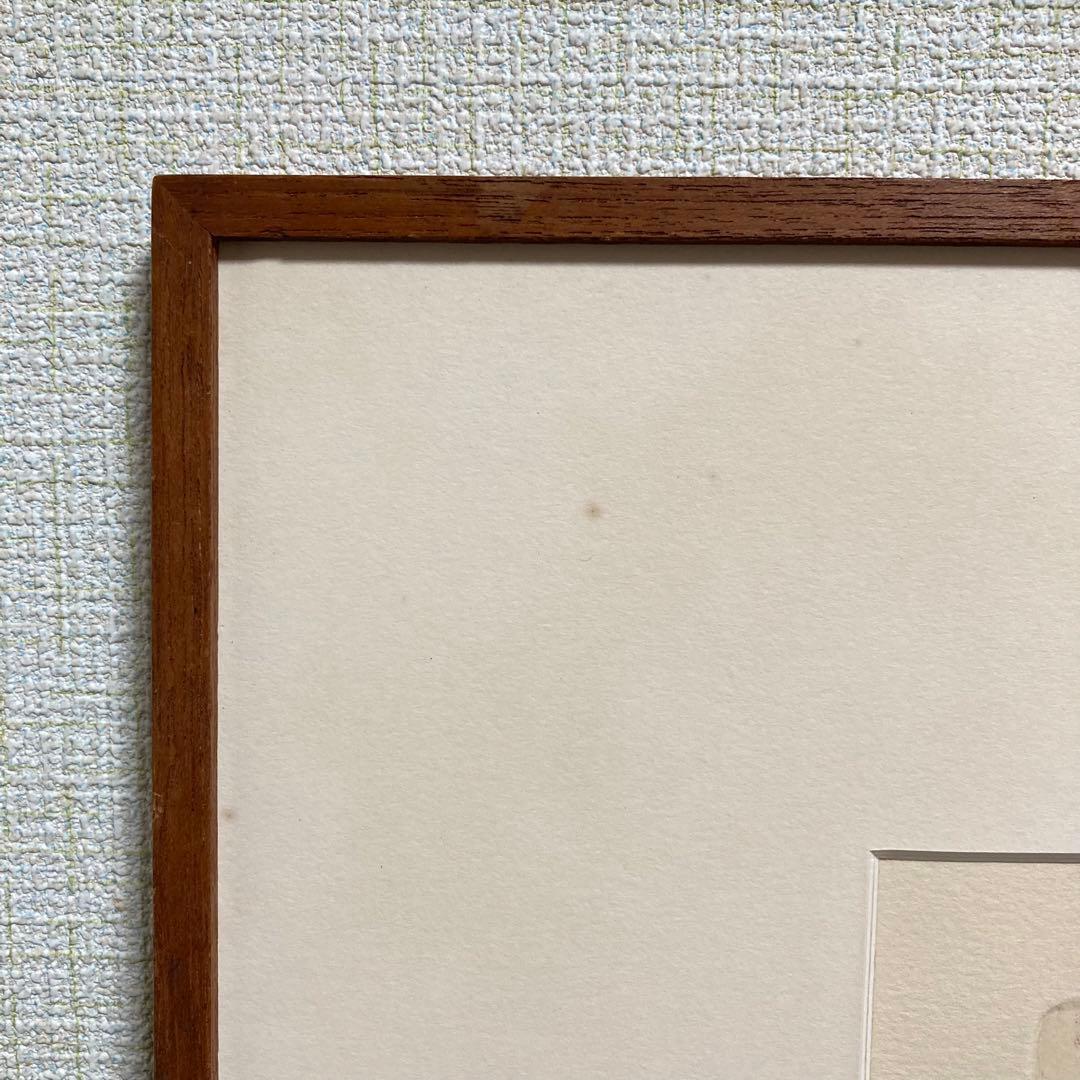 【真作】山本容子「scene3」1988年 エッチング 直筆サイン 銅版画 額装