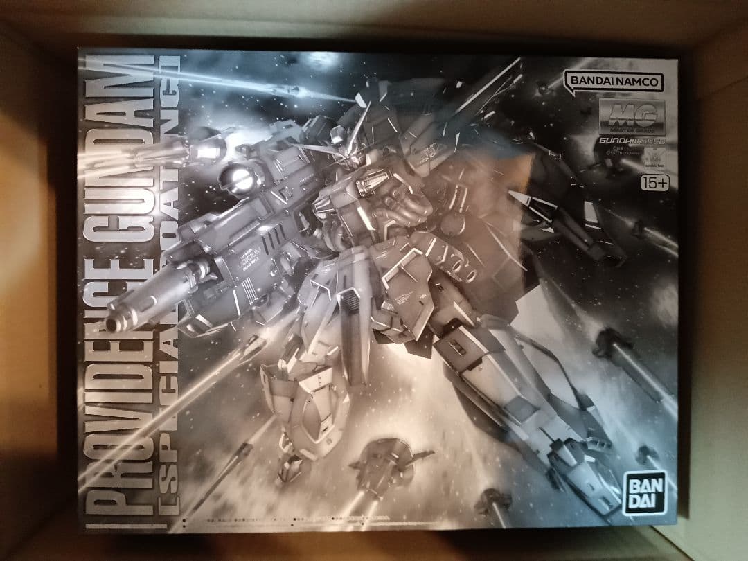 ＭＧ プロヴィデンスガンダム [スペシャルコーティング] ＆強化型ダブルゼータ