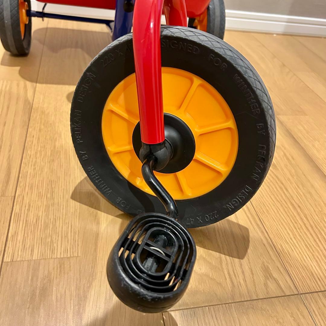 【美品】ボーネルンド　ウィンザー社　ペリカンデザイン　三輪車（荷台つき）