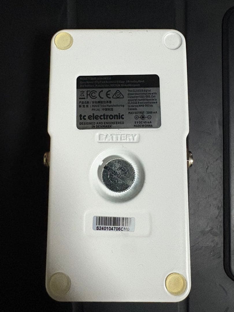 TC ELECTRONIC Polytune 3 ペダル型チューナー