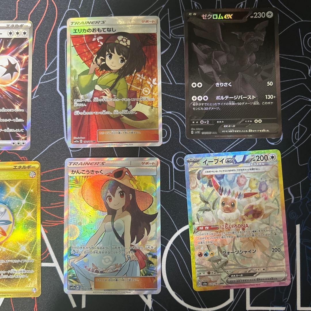 t*m様 ポケモンカード引退品　エリカのおもてなし　ゼクロムex bwr 観光客