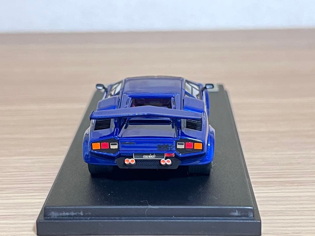【美品】MRコレクション1/43 ランボルギーニ カウンタックLP500Sブルー