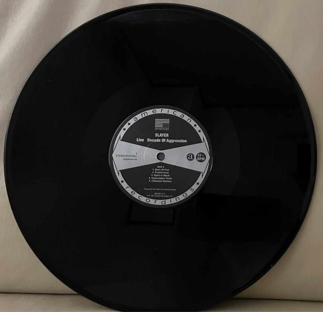 【2LP】SLAYER - Decade Of Aggression〈LIVE〉