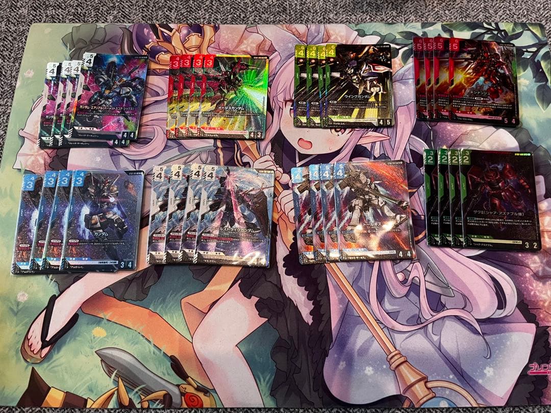 ガンダムNewtype Rising　LR以下セミ4コン スタートデッキ4コン！