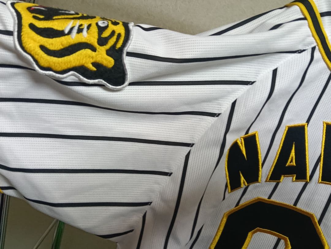 激レア！ 阪神タイガース ホームユニフォーム ミズノ製 ／#99 ナバーロ／L