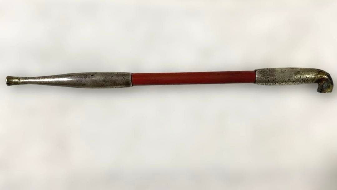 C-17 煙管　煙管入れ　2個セット　煙草道具　骨董品　古道具　美術品　工芸品