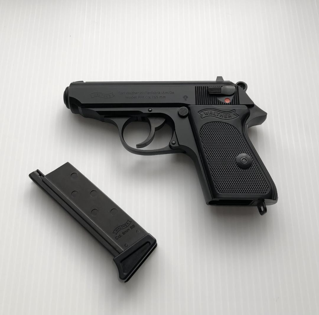 【未使用に近い】マルゼン　ワルサーPPKガスブローバック