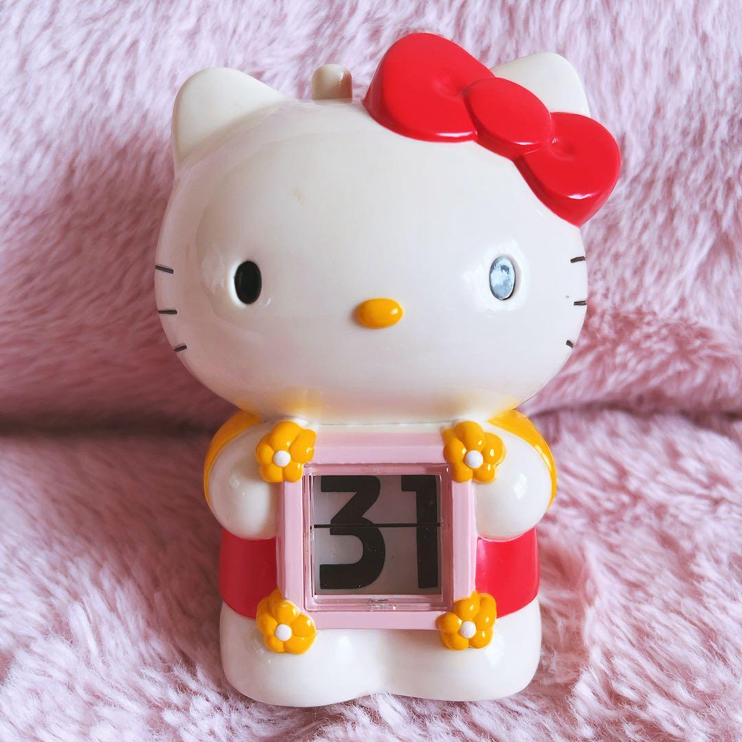 希少レア　ハローキティ　パタパタカレンダー　1998 平成レトロ　サンリオ