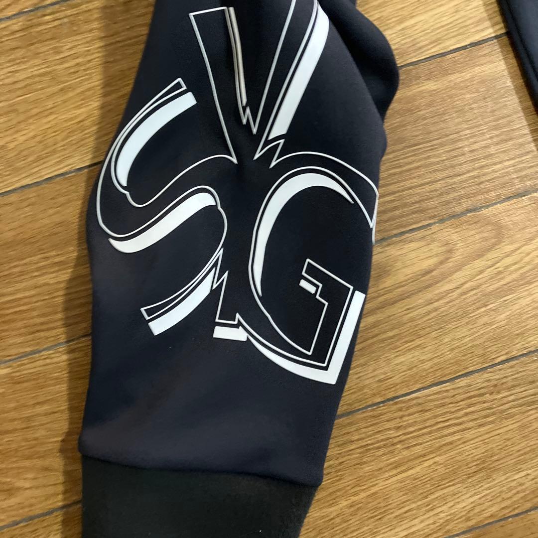 SY32 ブラック ハイネックロンTEE XL