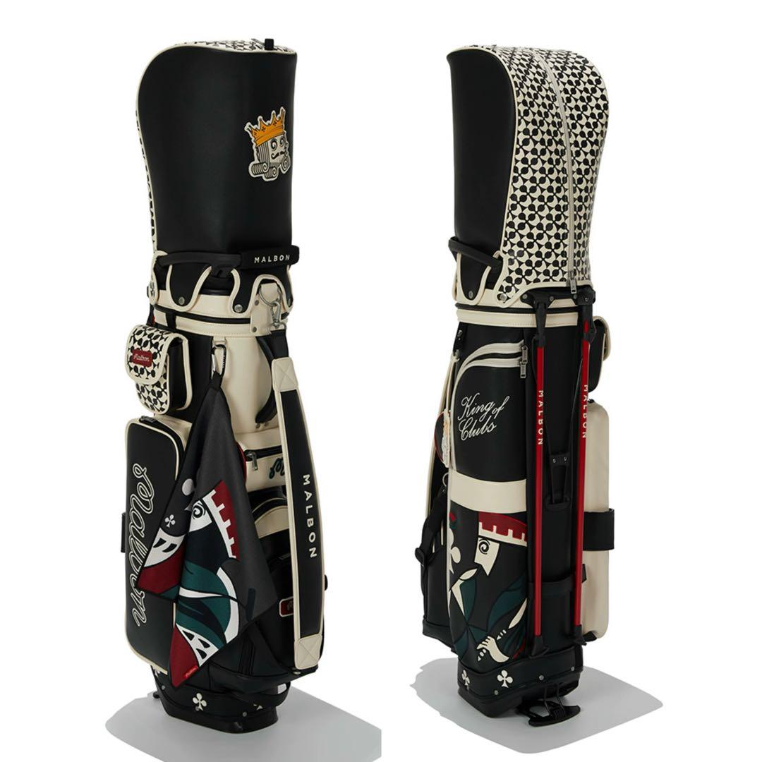 即発送 25新作 MALBON マルボンゴルフ キャディバッグ KING
