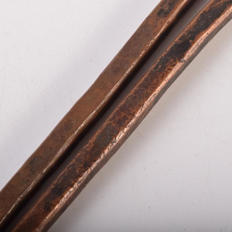 茶道具　南鐐　桐実頭など　火箸　四組まとめて　M　7099