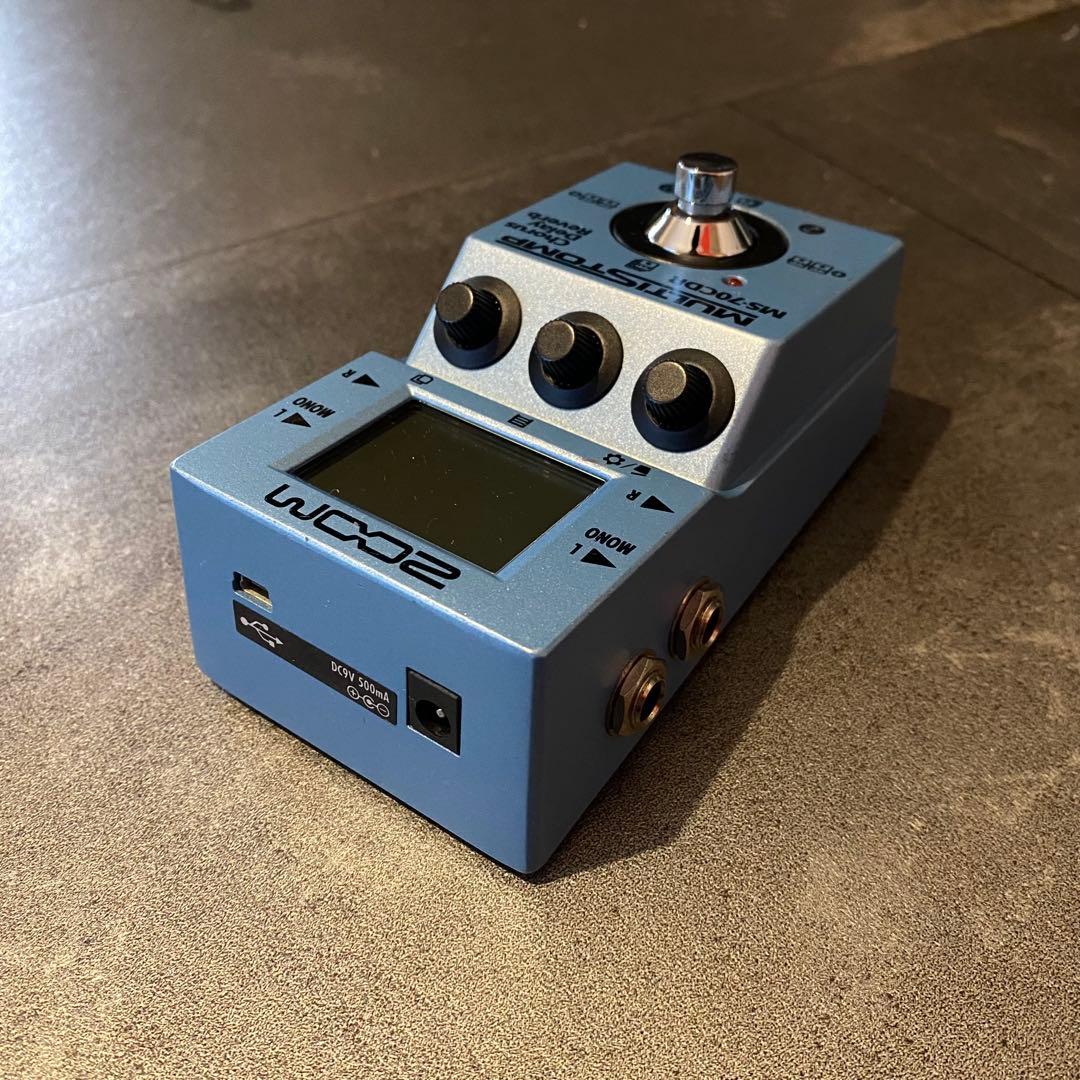 【美品】ZOOM MULTISTOMP MS-70CDR ギターエフェクター