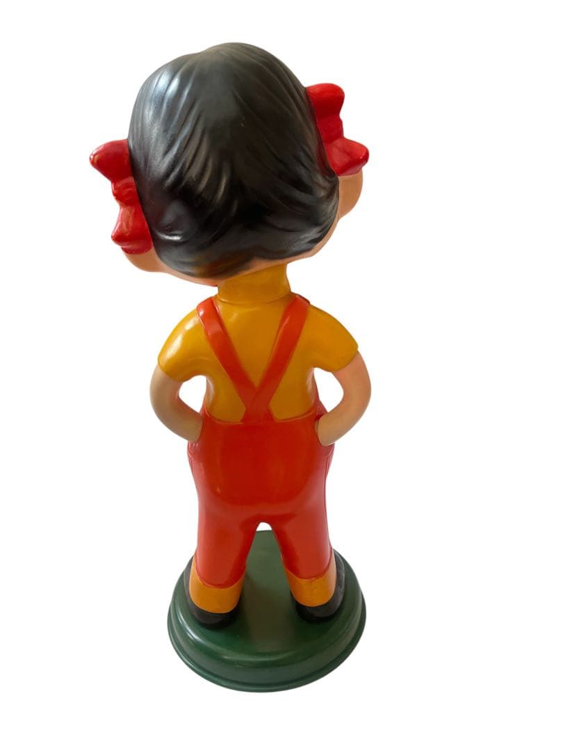 当時物 不二家 PEKO ペコちゃん 首振り人形 レトロ ヴィンテージ　30cm