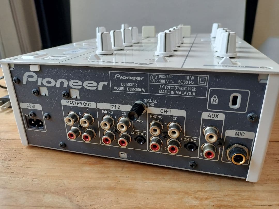 Pioneer パイオニア DJM-350 DJミキサー 動作確認済 レアカラー