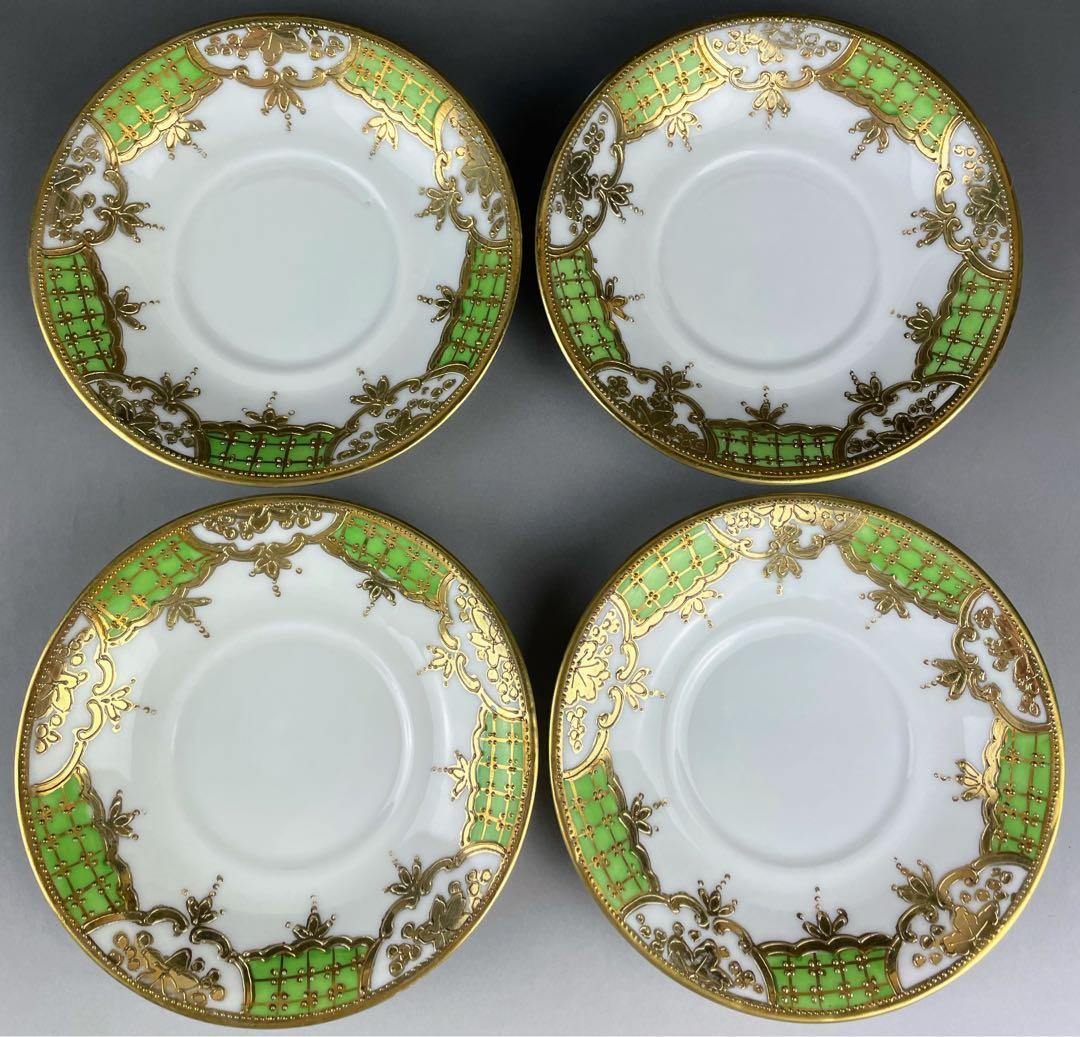 オールドノリタケ ティーセット 25.4㎝ チョコレートポット カップ＆ソーサー