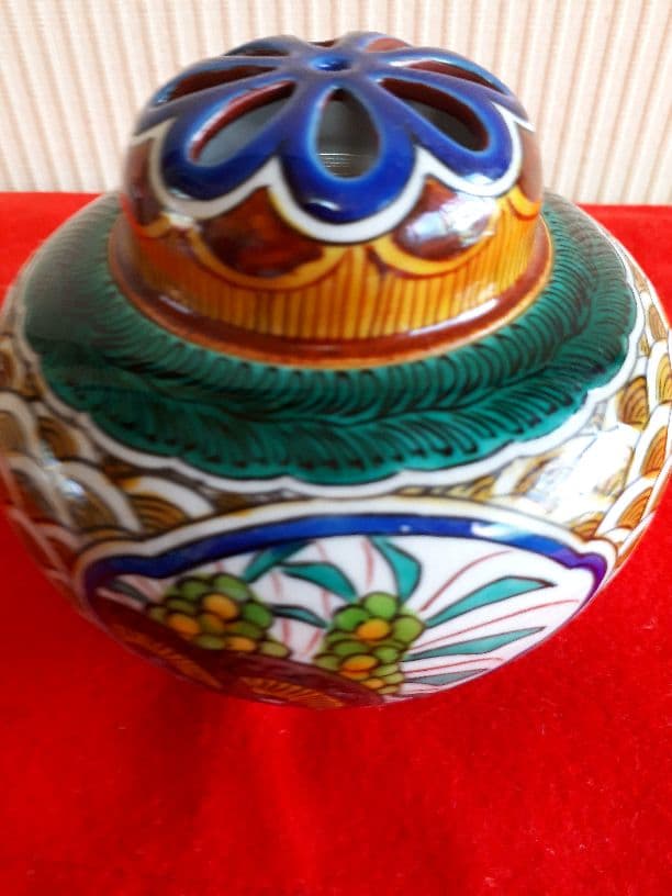 九谷平仙の香炉