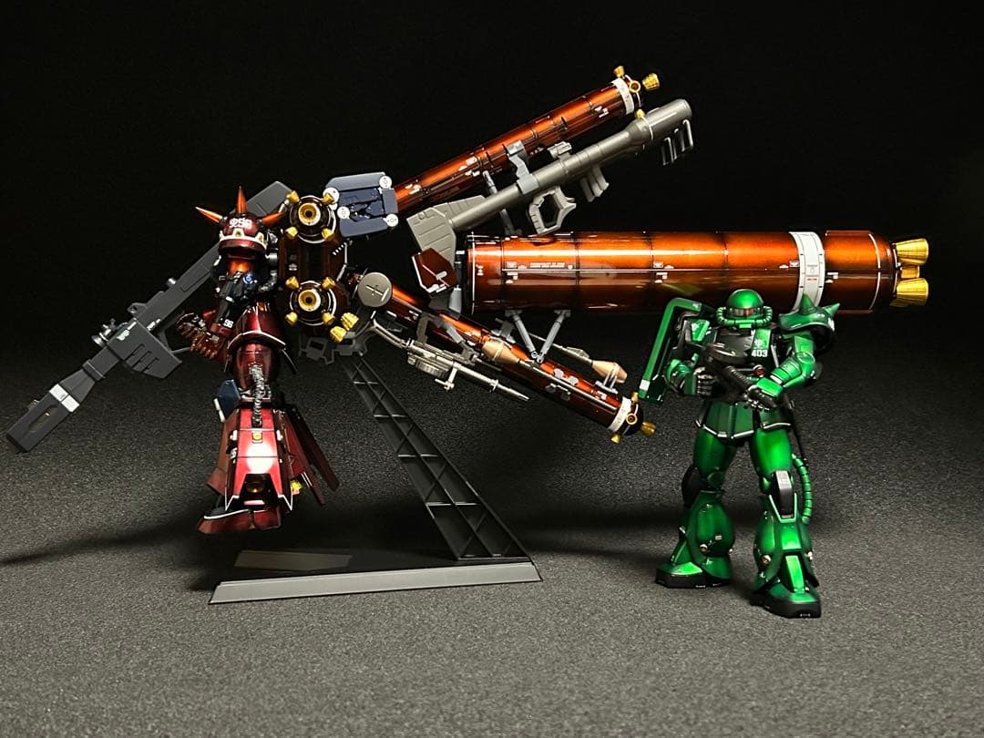 MGサイコザク ver.ka キャンディーグラデーション塗装完成品