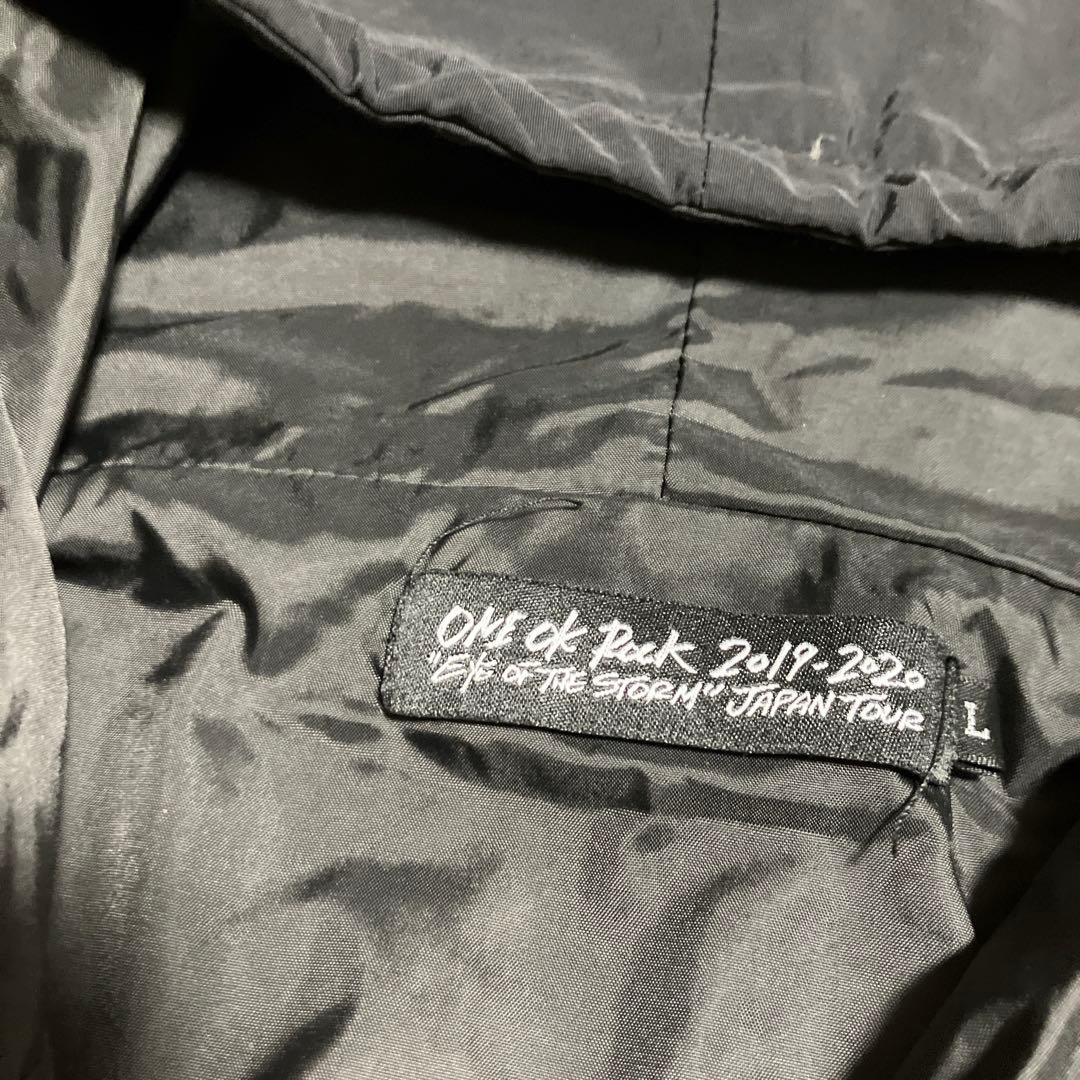 ONE OK ROCK アノラックジャケット Lサイズ　黒　ブラック