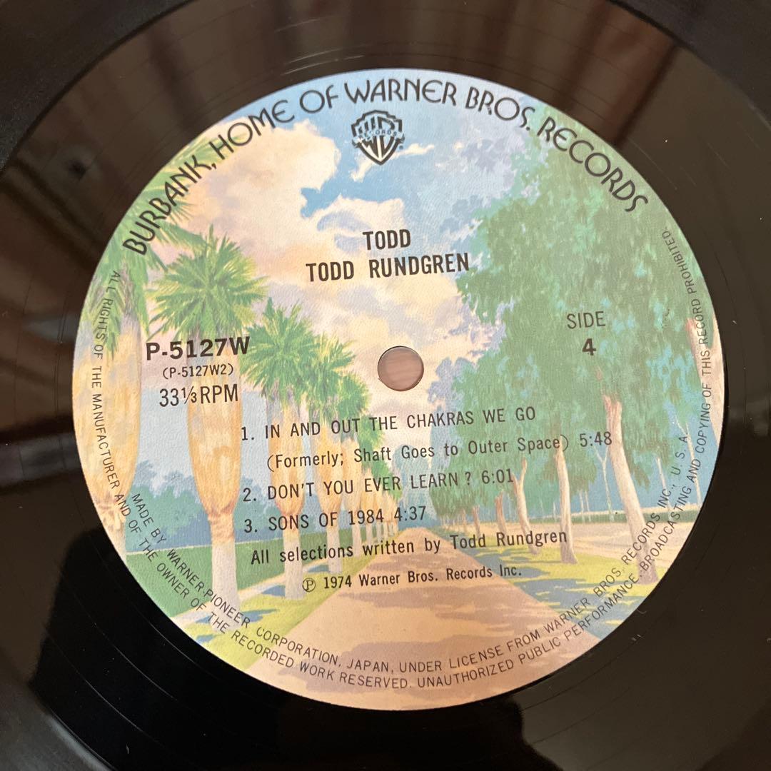 TODD RUNDGREN トッド・ラングレン TODD