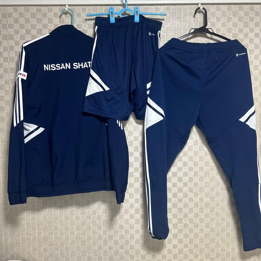 横浜Fマリノス　トレーニングウェア　3点セット　セットアップ