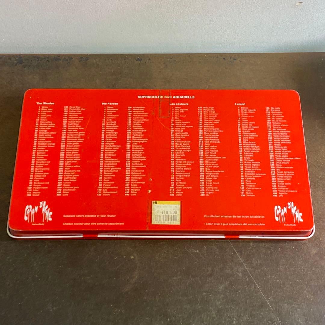 CARAN D'ACHE SUPRACOLOR Soft 80色