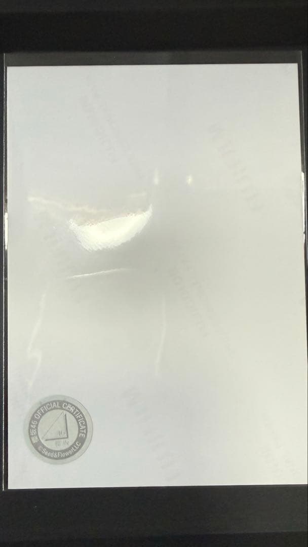 村山美羽 直筆サイン　2023年クリスマスサンタ