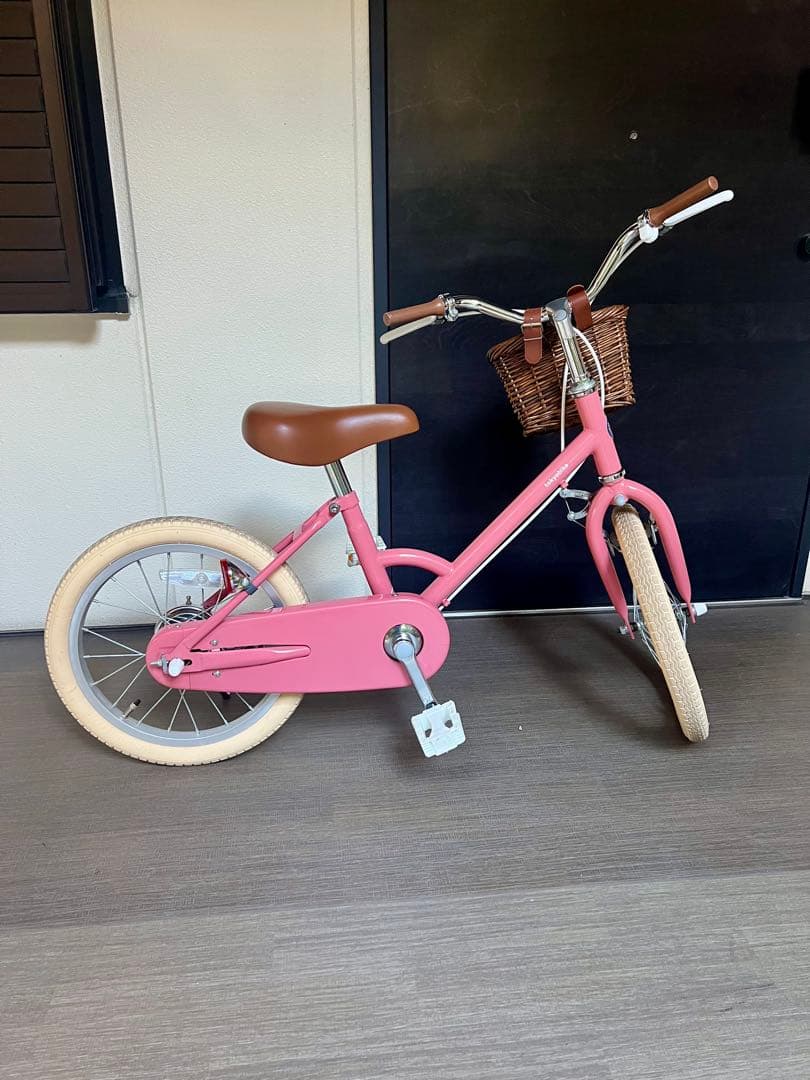 【美品】little tokyobike カラーモモ16インチ バスケット付き