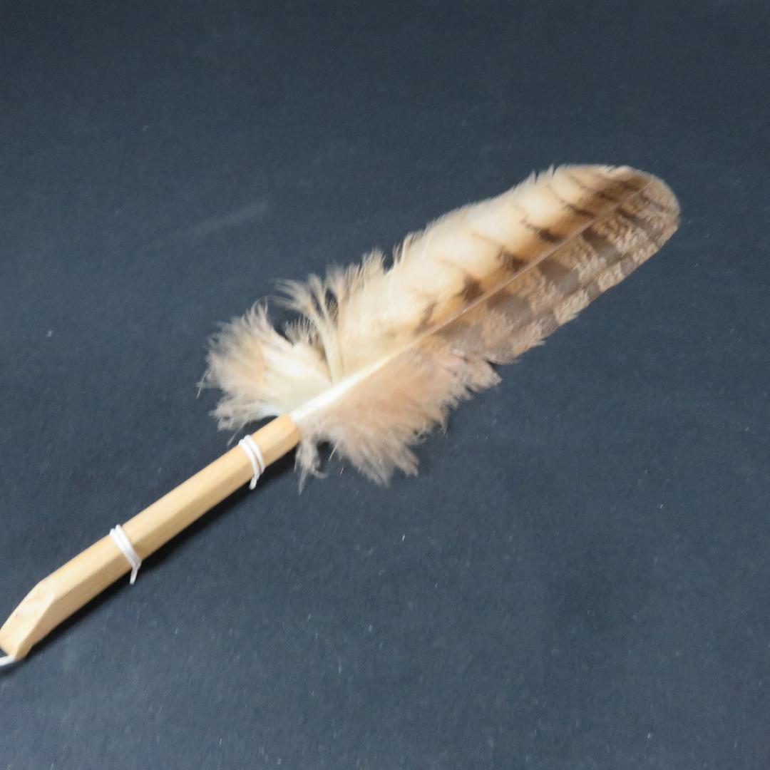 茶道具 羽箒 銘 紙箱 2本