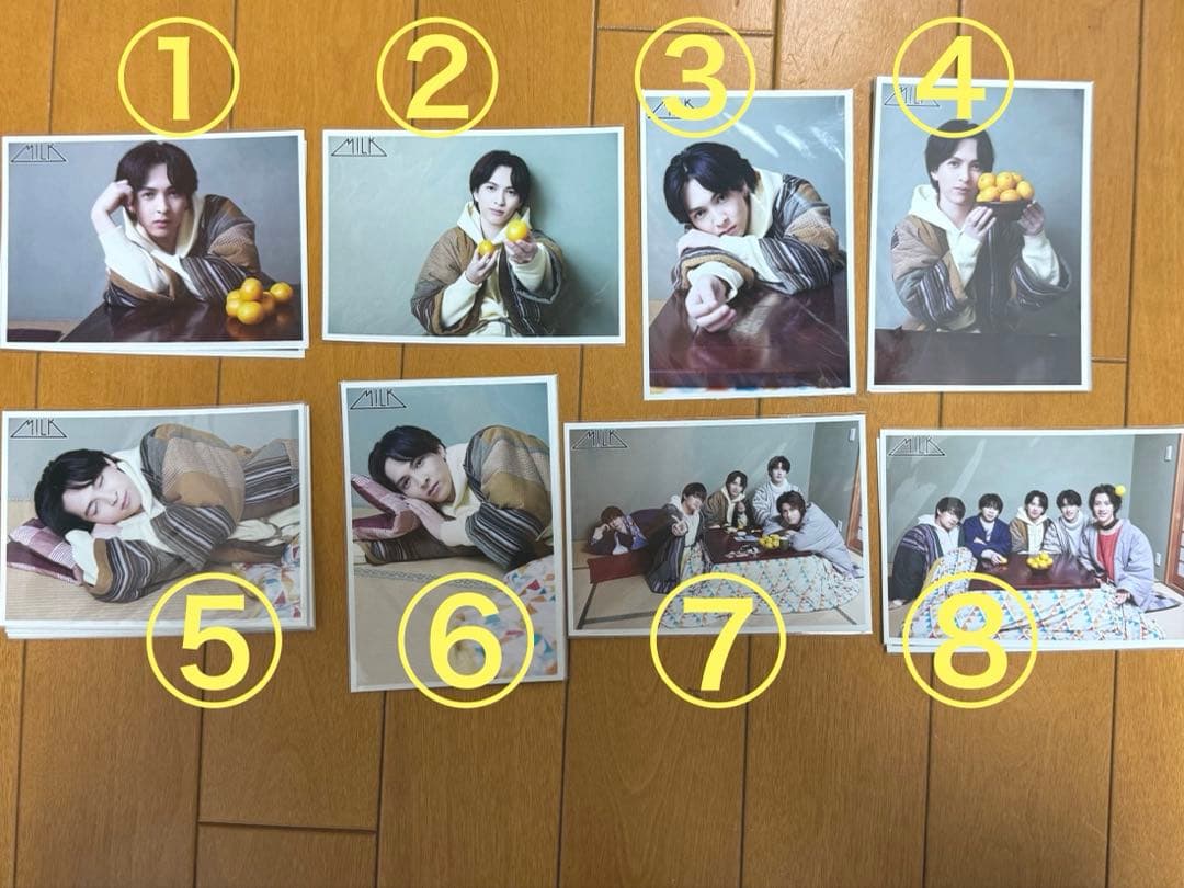 M!LK 生写真セット 38杯目 里帰り