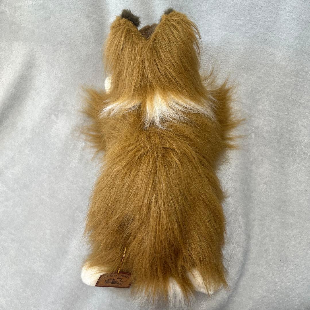 シェルティ　シェットランドシープドッグ　ぬいぐるみ　ALFA社製　昭和レトロ　犬