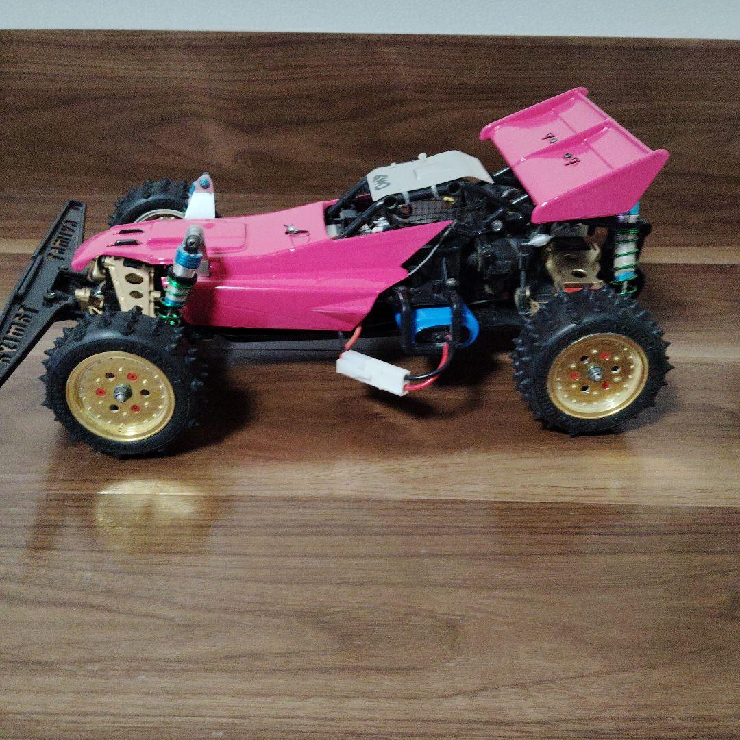 タミヤ　スーパーホットショットピンク RCカー C.V.A. SHOCKS