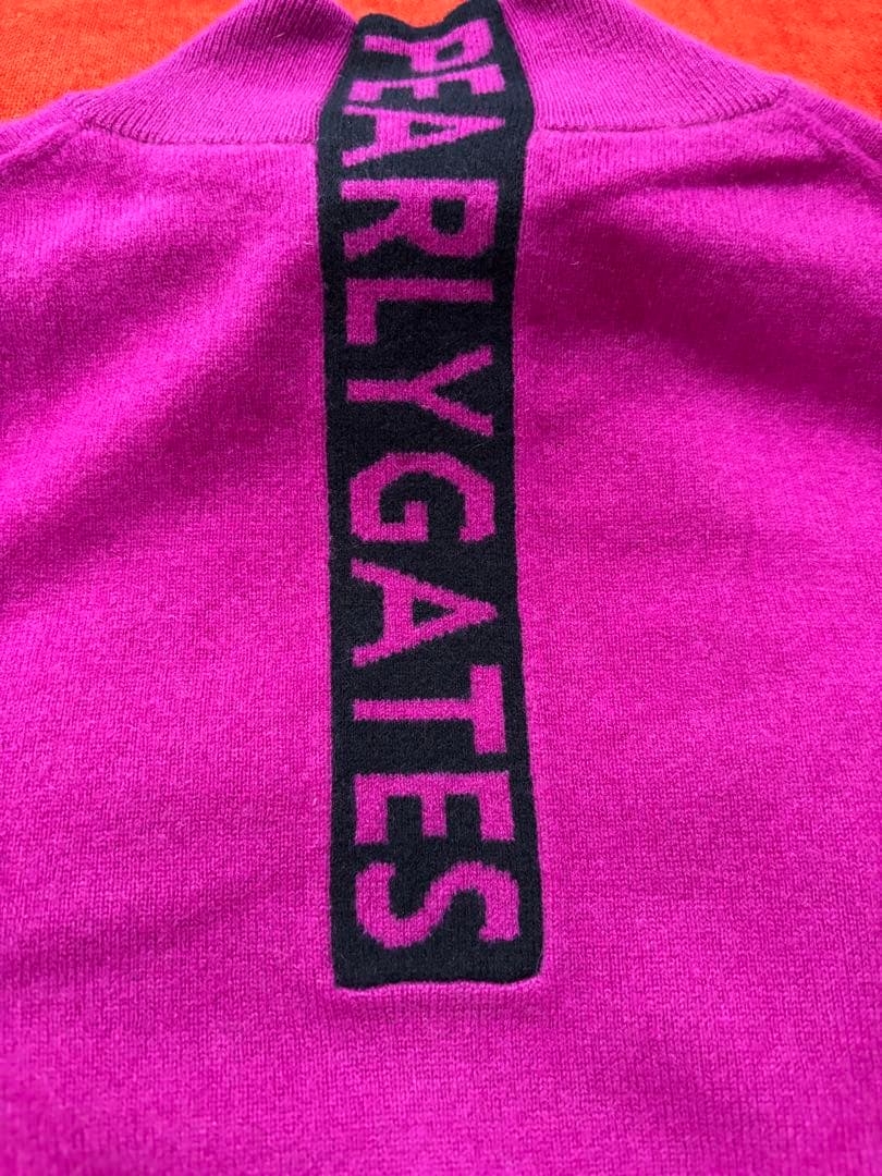 新品タグ付きPEARLY GATESパーリーゲイツ　　カシミヤジップジャケット6