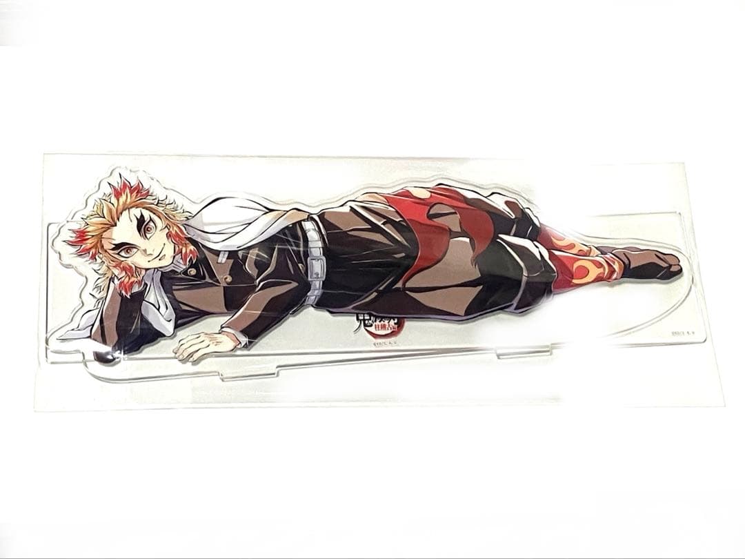 鬼滅の刃 コミケ C104寝そべり 缶バッジ ビッグアクリルスタンド 煉獄杏寿郎