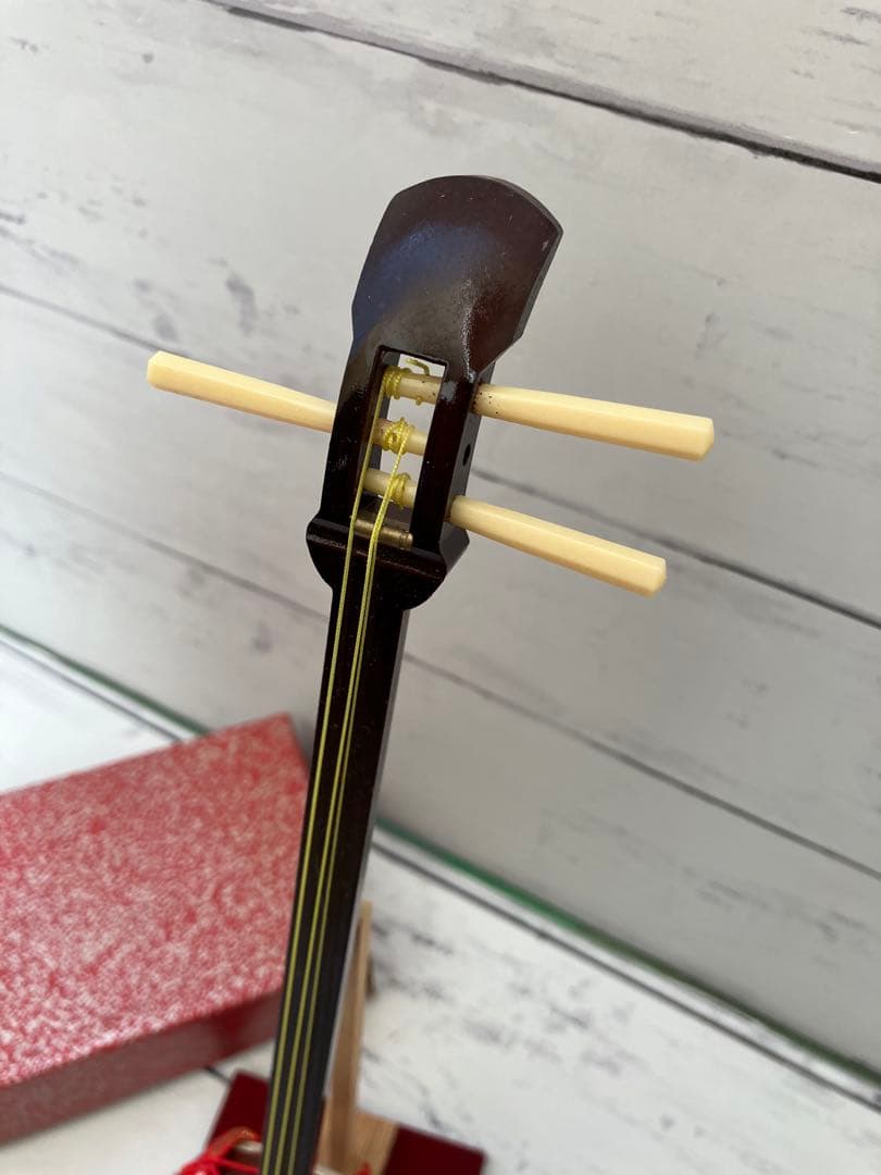 アンティーク・美品★ミニ琴・ミニ三味線セット