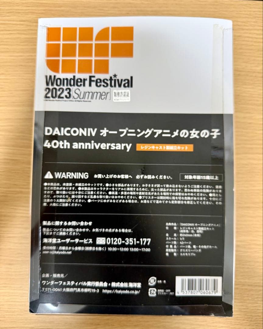 DAICONIV オープニングアニメの女の子 ガレージキット