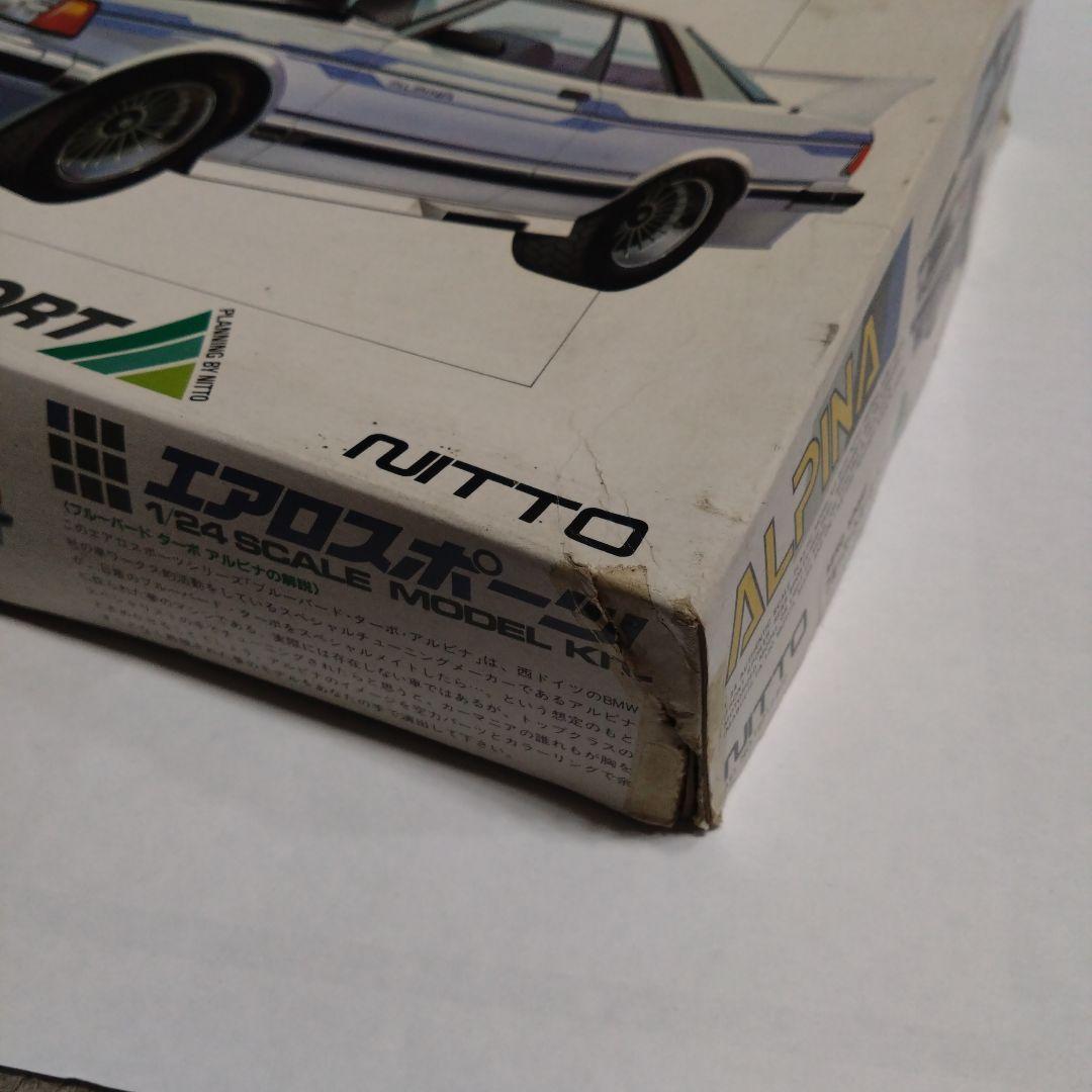 昭和レトロNITTO 1/24 ブルーバードターボ ALPINA タイプ
