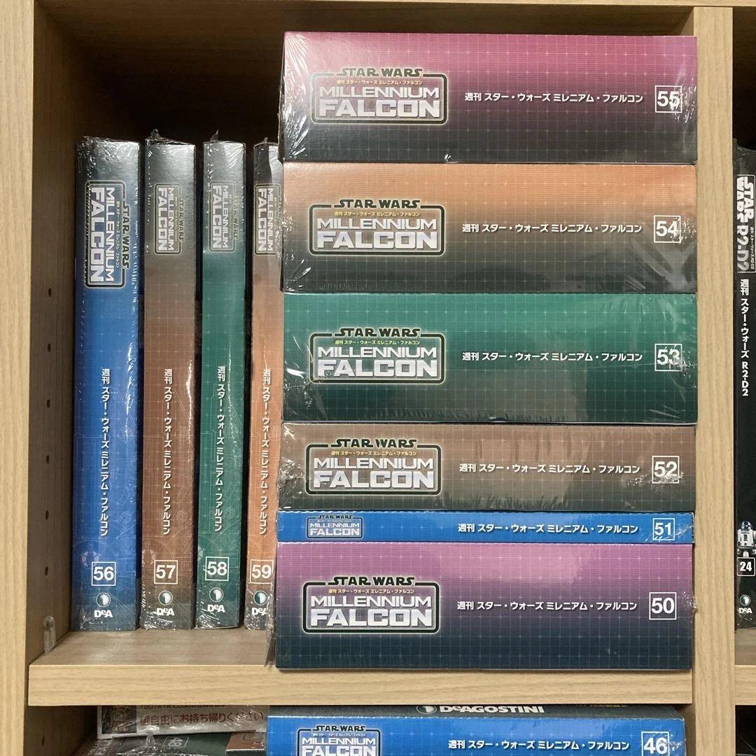 スター・ウォーズ ミレニアム・ファルコン 1/43フルセット1〜100号①