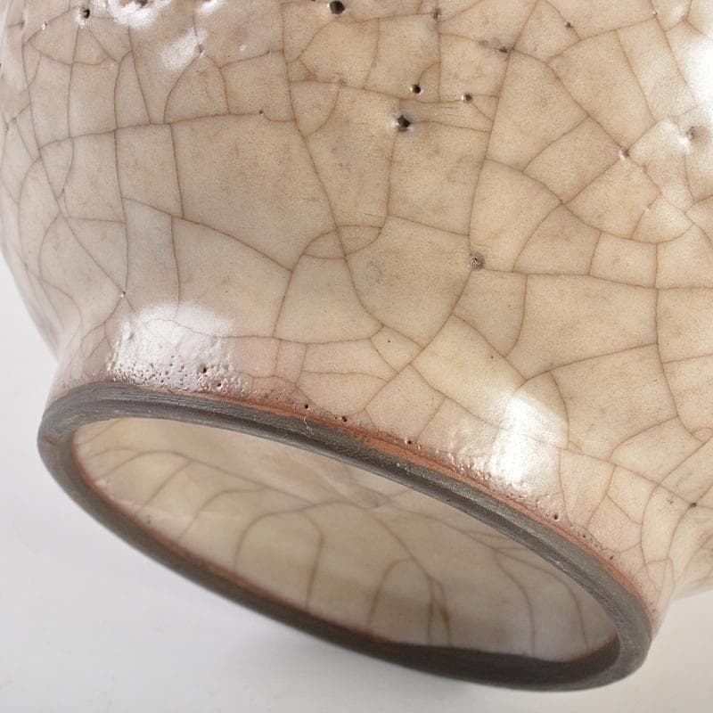 中国　哥釉　貫耳　葫蘆瓶　C　7293E