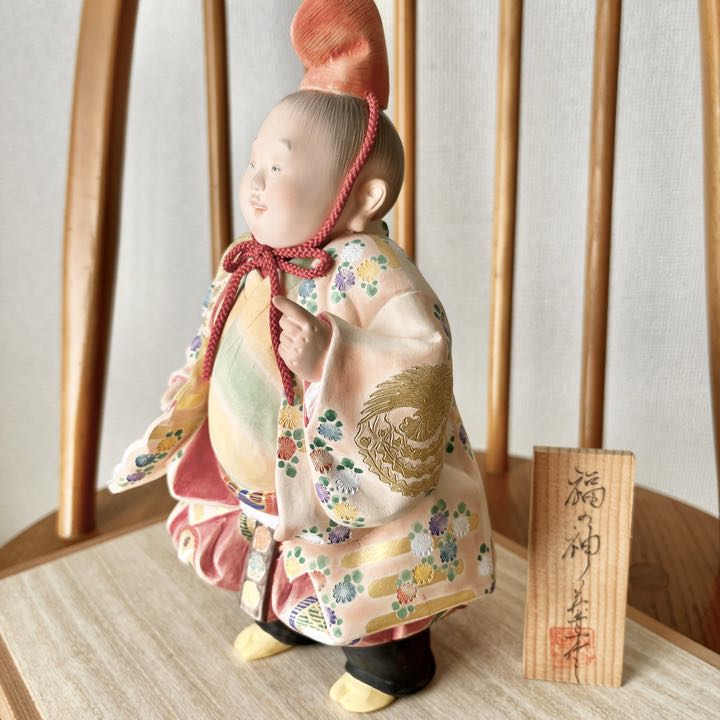 博多人形【福の神】白水英章 作