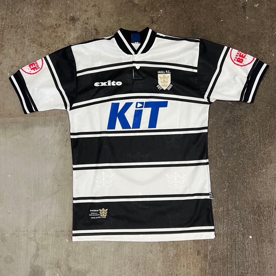 2001 hull fc ユニフォーム　uk製　pro ゲームシャツ　y2k