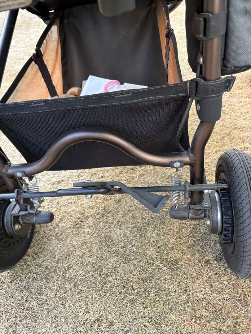 エアバギー☆ドーム2 ラージ　テクスチャーデニム&ブラック　ペットカート