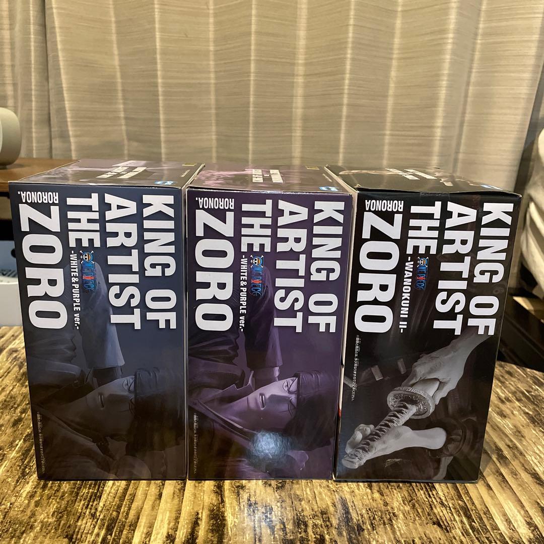 ワンピース　キングオブアーティスト　ゾロ　3点セット