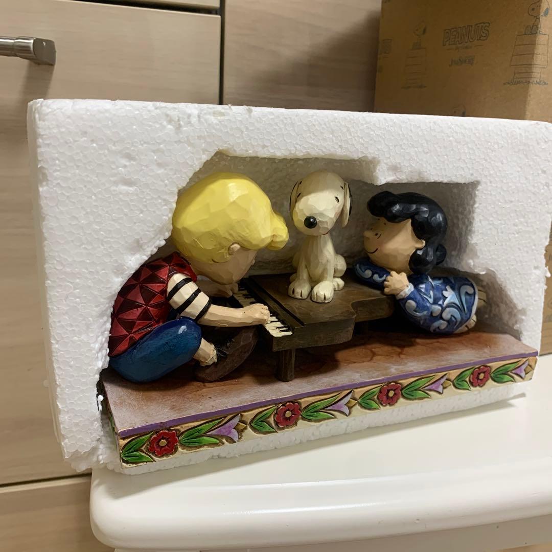 (箱あり)Enescoスヌーピー置物フィギュア