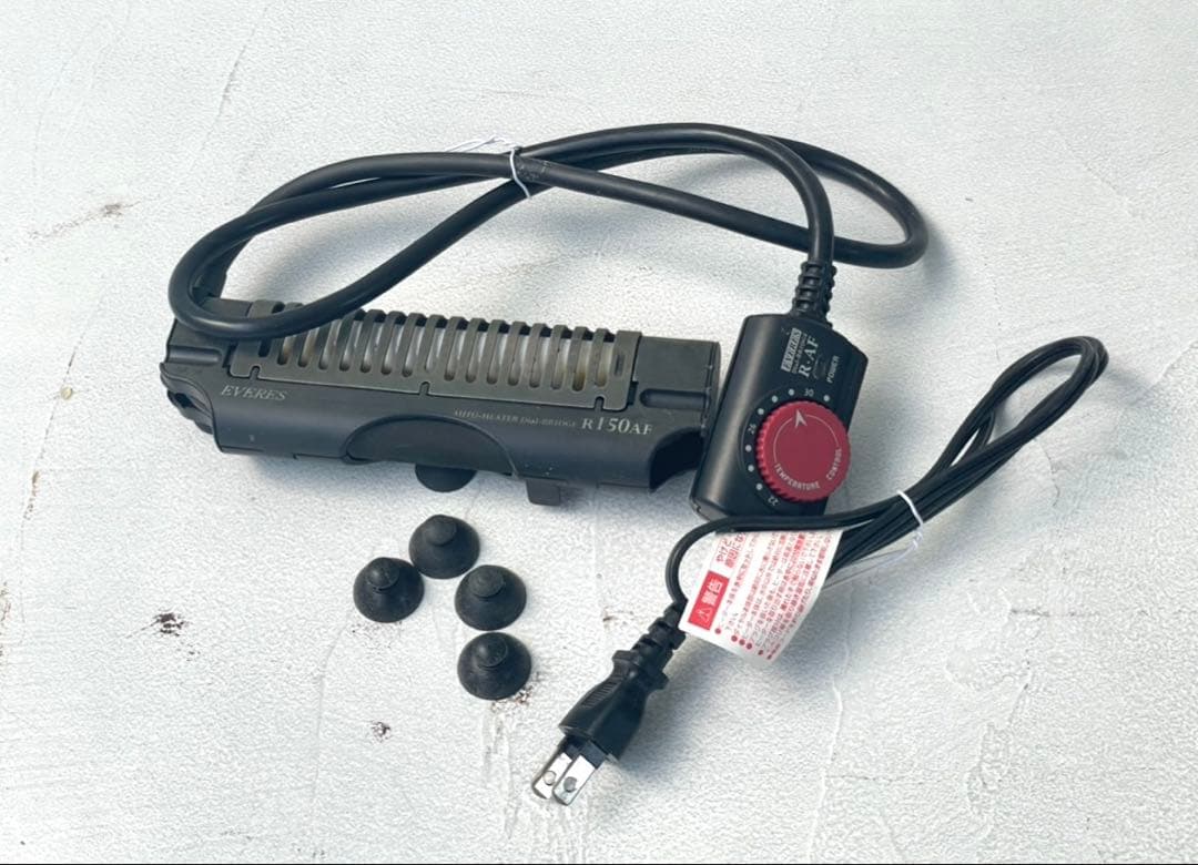 ガラス水槽 中型 収納付き 黒、アクアリウム一式