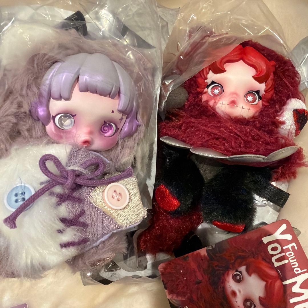 POPMART スカルパンダ ぬいぐるみペンダント 2点セット