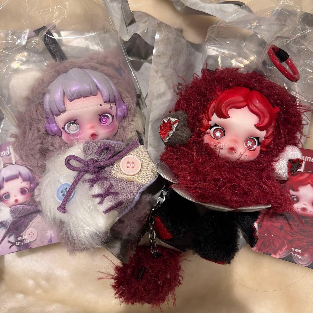 POPMART スカルパンダ ぬいぐるみペンダント 2点セット