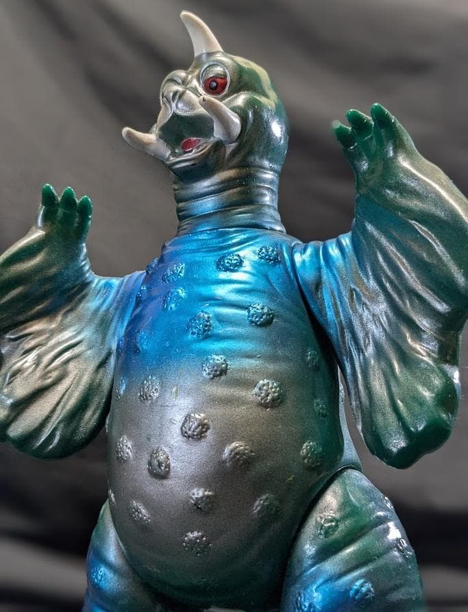 ぺギラ「ウルトラQ」登場怪獣（ブルマァク復刻）ソフビフィギュア